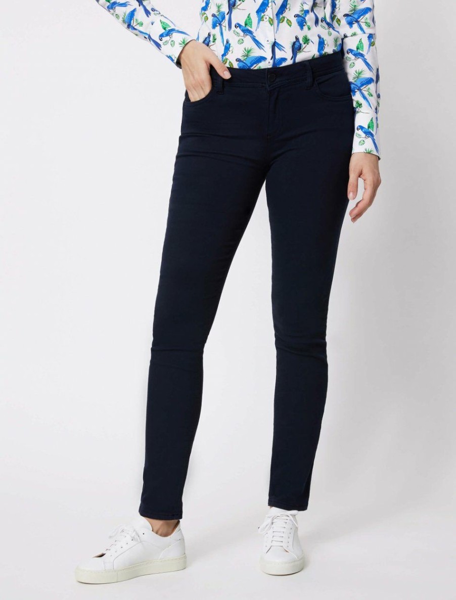 Dames Cavallaro Napoli Broeken | Villanova Broek Donkerblauw